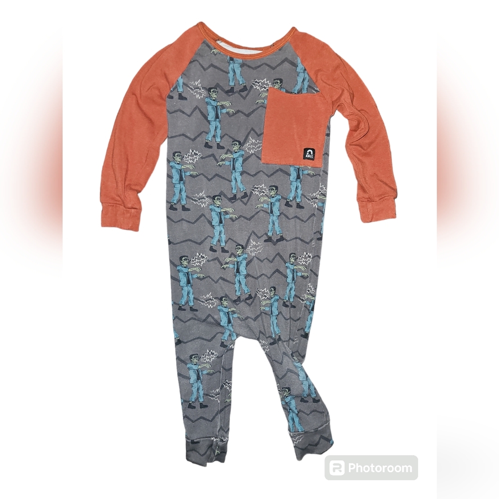Frankenstein Rags Romper size 2t perfect used condition